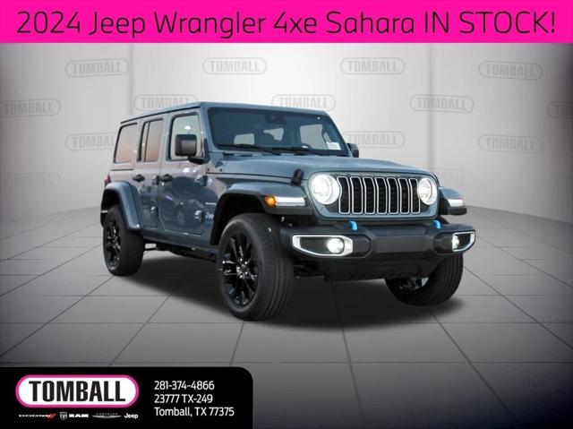 2024 Jeep Wrangler 4xe WRANGLER 4-DOOR SAHARA 4xe