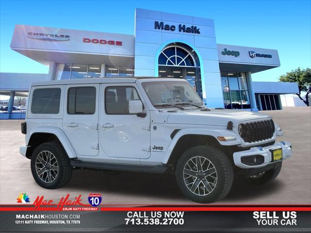 2024 Jeep Wrangler 4xe WRANGLER 4-DOOR HIGH ALTITUDE 4xe