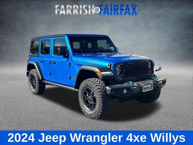 2024 Jeep Wrangler 4xe WRANGLER 4-DOOR WILLYS 4xe