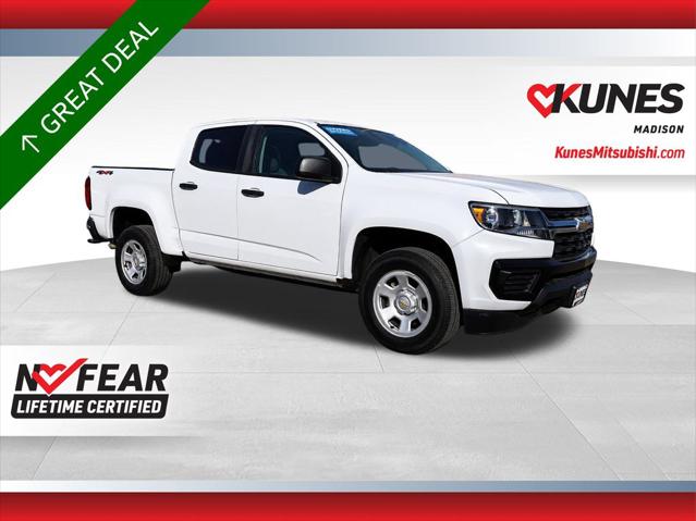 2022 Chevrolet Colorado 4WD Crew Cab Short Box WT for sale in Madison, WI