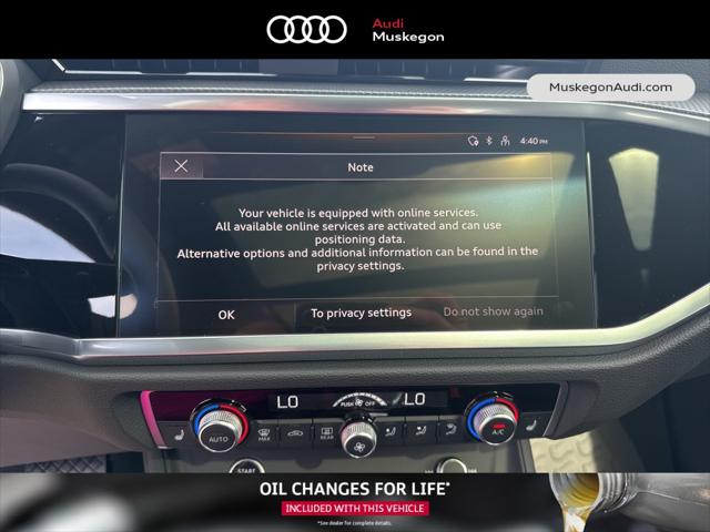 2024 Audi Q3 Premium Plus 45 TFSI S line quattro Tiptronic