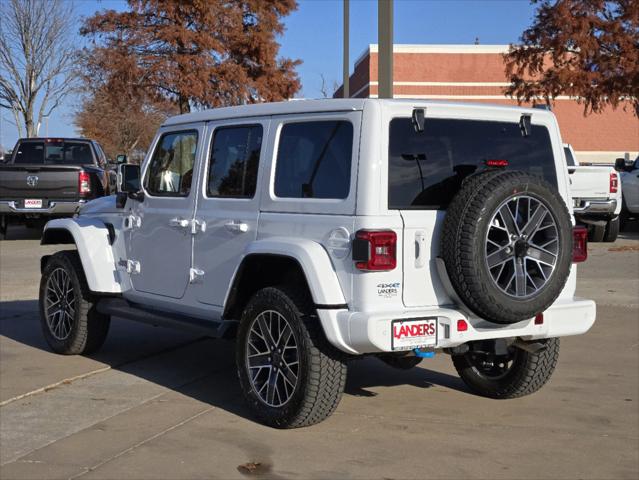 2024 Jeep Wrangler 4xe WRANGLER 4-DOOR HIGH ALTITUDE 4xe