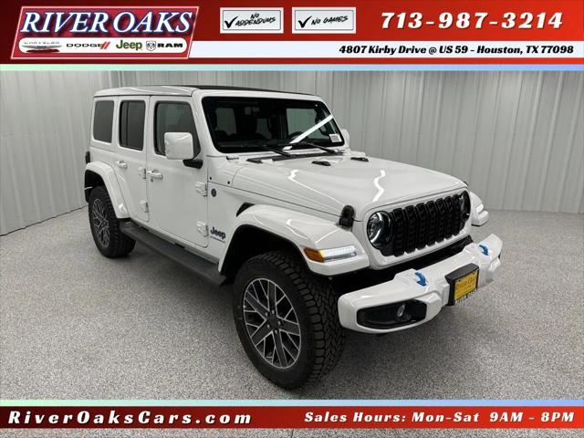 2024 Jeep Wrangler 4xe WRANGLER 4-DOOR HIGH ALTITUDE 4xe