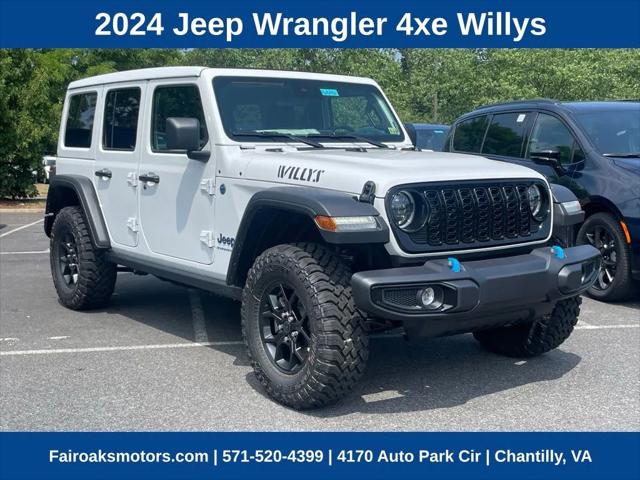 2024 Jeep Wrangler 4xe WRANGLER 4-DOOR WILLYS 4xe