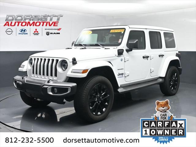 2021 Jeep Wrangler 4xe Unlimited Sahara 4x4