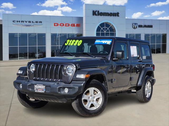 2022 Jeep Wrangler Unlimited Sport S 4x4