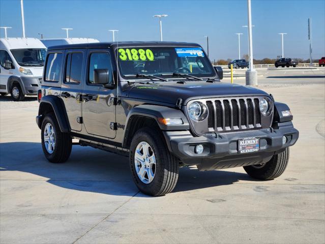 2022 Jeep Wrangler Unlimited Sport S 4x4
