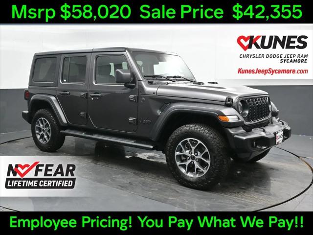2024 Jeep Wrangler WRANGLER 4-DOOR SPORT S