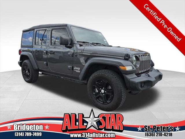 2021 Jeep Wrangler Unlimited Sport S 4x4