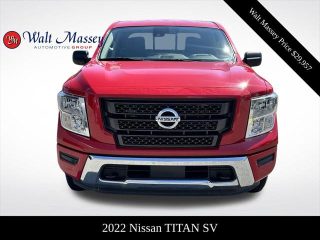 2022 Nissan TITAN Crew Cab SV 4x4