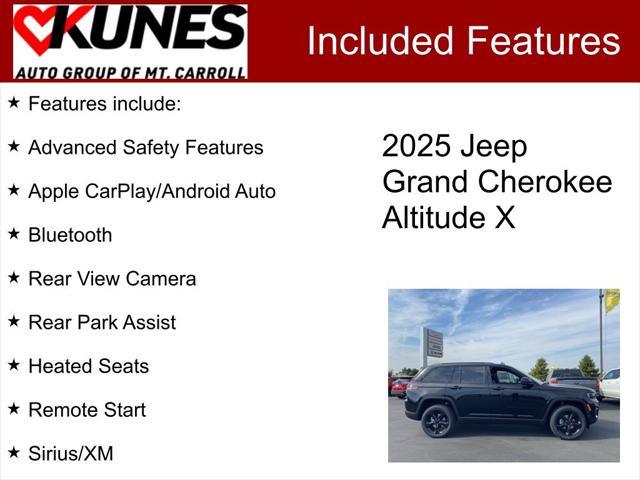2025 Jeep Grand Cherokee GRAND CHEROKEE ALTITUDE X 4X4