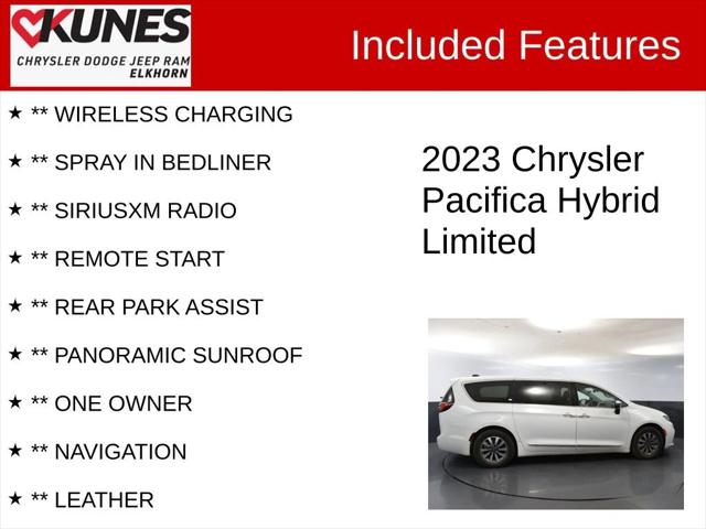 2023 Chrysler Pacifica Hybrid Limited