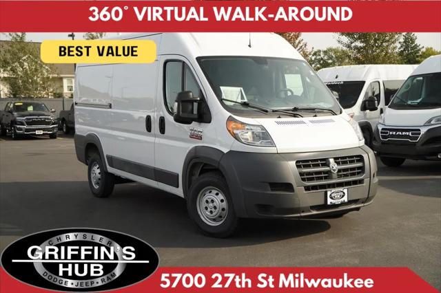 2018 RAM ProMaster 1500 Cargo Van High Roof 136 WB