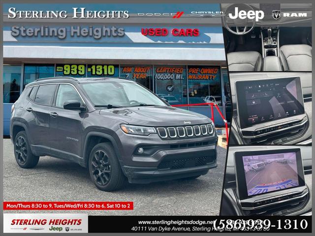 2022 Jeep Compass Latitude Lux 4x4 for sale in Sterling Heights, MI