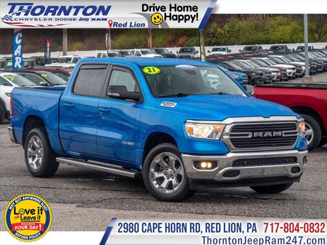 2021 RAM 1500 Big Horn Crew Cab 4x4 57 Box