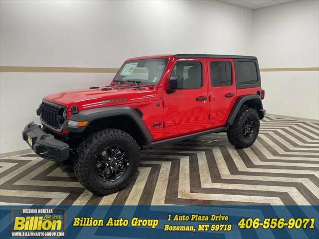 2025 Jeep Wrangler WRANGLER 4-DOOR WILLYS 2025 Jeep Wrangler WRANGLER 4-DOOR WILLYS