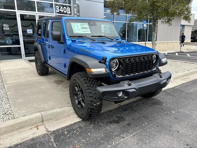 2025 Jeep Wrangler 4xe WRANGLER 4-DOOR WILLYS 4xe
