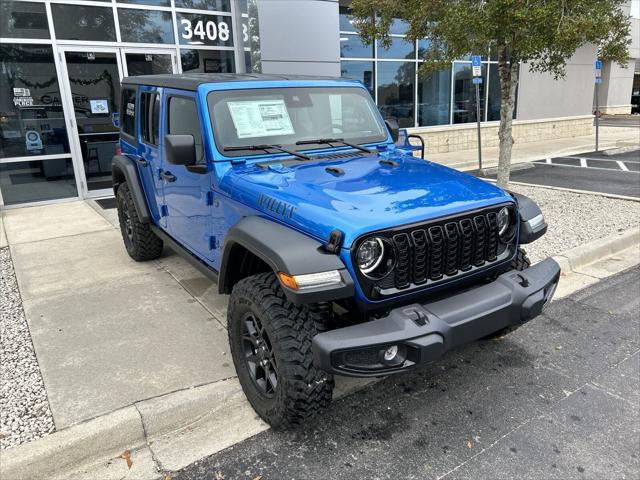2025 Jeep Wrangler 4xe WRANGLER 4-DOOR WILLYS 4xe