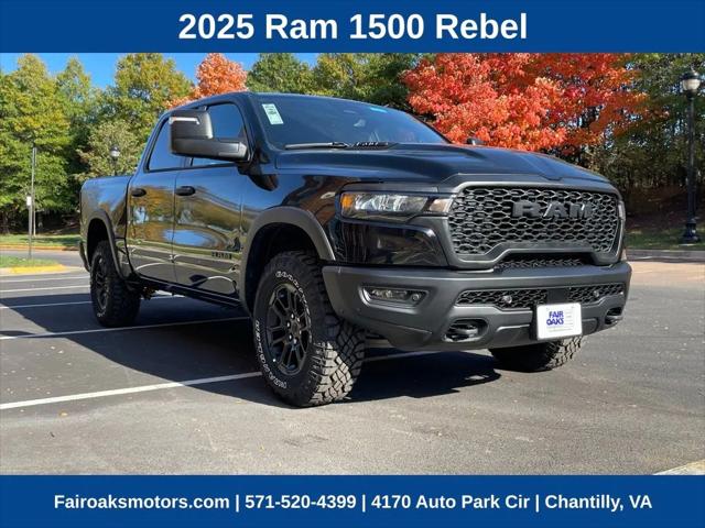 2025 RAM Ram 1500 RAM 1500 REBEL CREW CAB 4X4 57 BOX