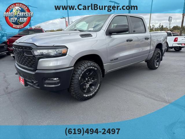 2025 RAM Ram 1500 RAM 1500 WARLOCK CREW CAB 4X4 57 BOX