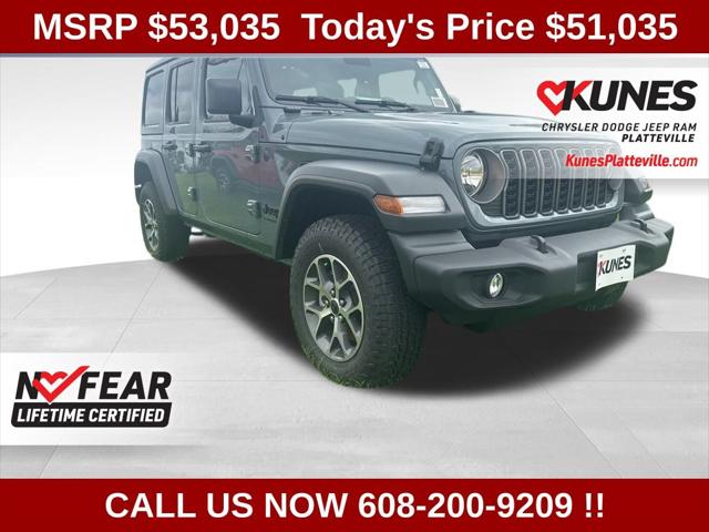 2025 Jeep Wrangler WRANGLER 4-DOOR SPORT S 2025 Jeep Wrangler WRANGLER 4-DOOR SPORT S