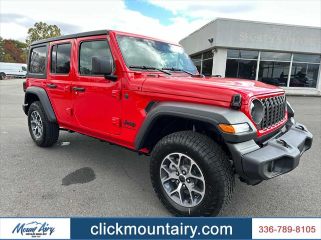 2025 Jeep Wrangler WRANGLER 4-DOOR SPORT S 2025 Jeep Wrangler WRANGLER 4-DOOR SPORT S