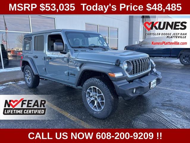 2025 Jeep Wrangler 4-Door Summit 4x4 for sale in Platteville, WI