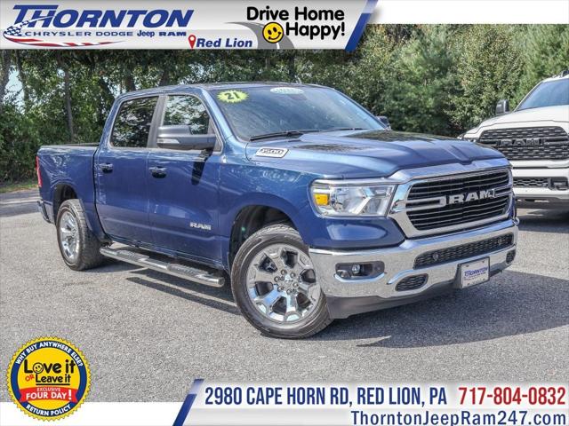 2021 RAM 1500 Big Horn Crew Cab 4x4 57 Box