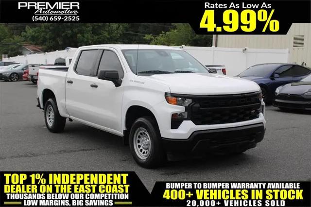 2022 Chevrolet Silverado 1500 4WD Crew Cab Short Bed WT for sale in Dumfries, VA