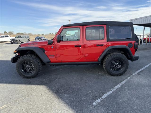 2025 Jeep Wrangler 4xe WRANGLER 4-DOOR WILLYS 4xe