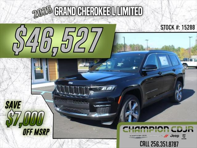 2025 Jeep Grand Cherokee GRAND CHEROKEE L LIMITED 4X2