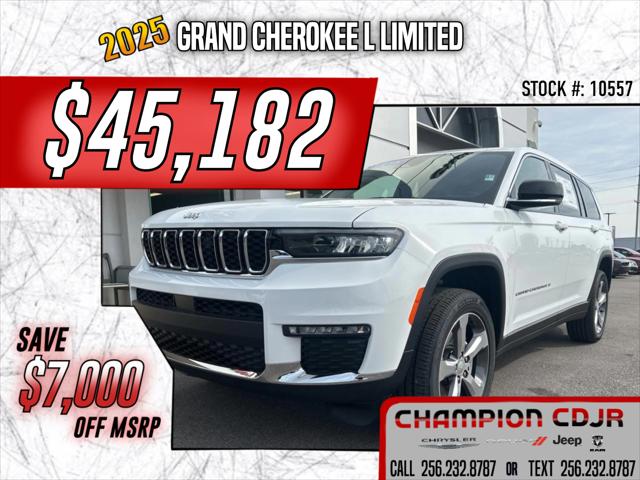 2025 Jeep Grand Cherokee GRAND CHEROKEE L LIMITED 4X2