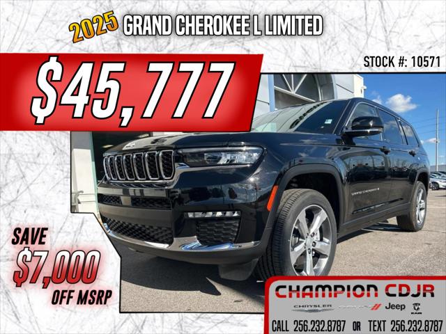 2025 Jeep Grand Cherokee GRAND CHEROKEE L LIMITED 4X2