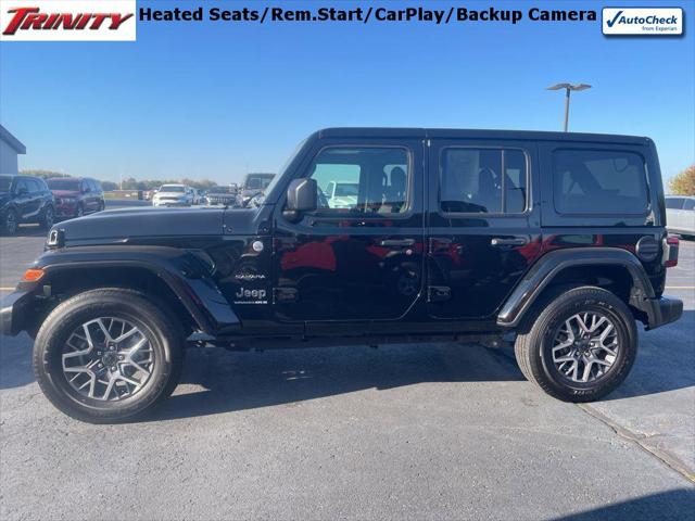 2024 Jeep Wrangler 4-Door Sahara 4x4 for sale in Taylorville, IL