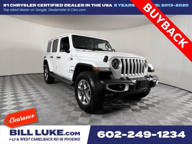 2020 Jeep Wrangler Unlimited Sahara 4X4