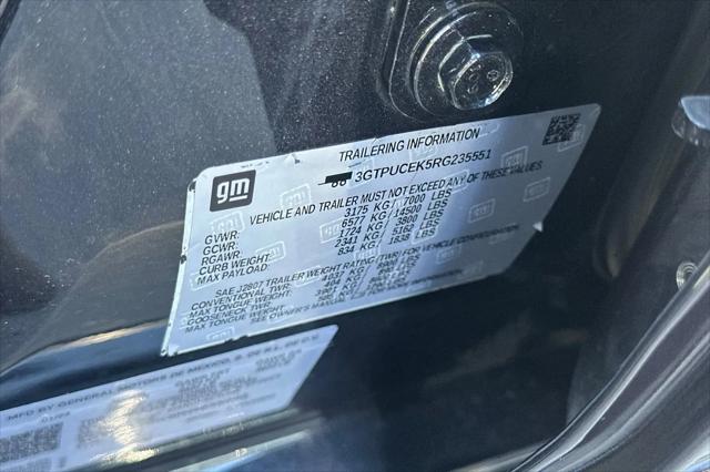 2024 GMC Sierra 1500 4WD Crew Cab Short Box Elevation with 3SB