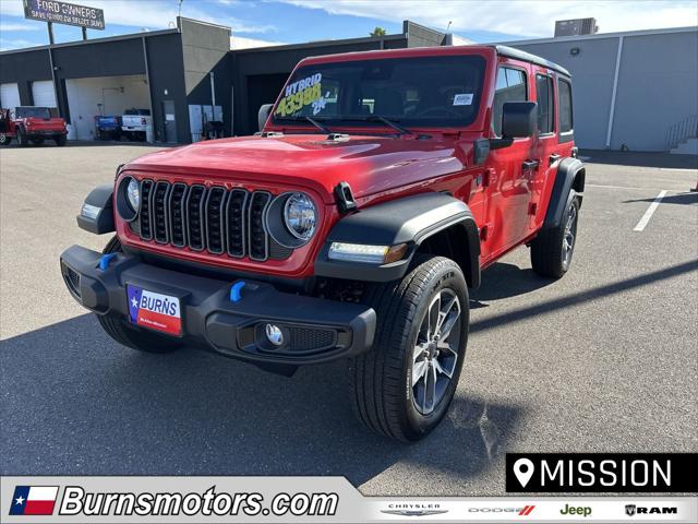 2024 Jeep Wrangler 4xe WRANGLER 4-DOOR SPORT S 4xe