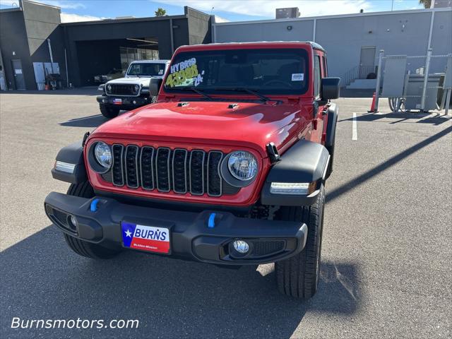 2024 Jeep Wrangler 4xe WRANGLER 4-DOOR SPORT S 4xe