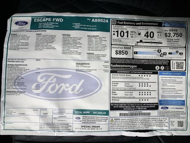 2023 Ford Escape PHEV