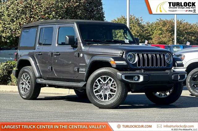 2024 Jeep Wrangler 4-Door Sahara 4x4 for sale in Turlock, CA