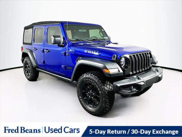 2020 Jeep Wrangler Unlimited Willys 4X4