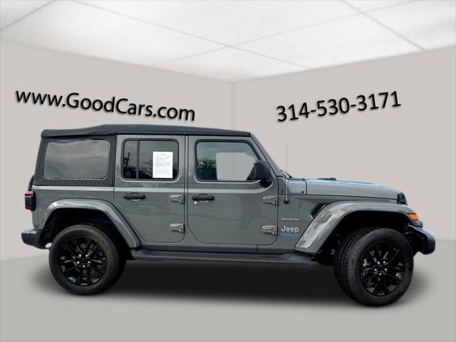 2022 Jeep Wrangler 4xe Unlimited Sahara 4x4