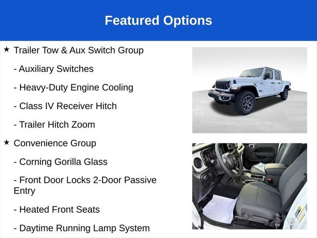 2025 Jeep Gladiator GLADIATOR SPORT S 4X4