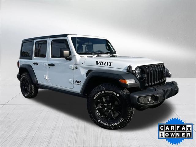 2021 Jeep Wrangler Unlimited Willys 4x4 2021 Jeep Wrangler Unlimited Willys 4x4