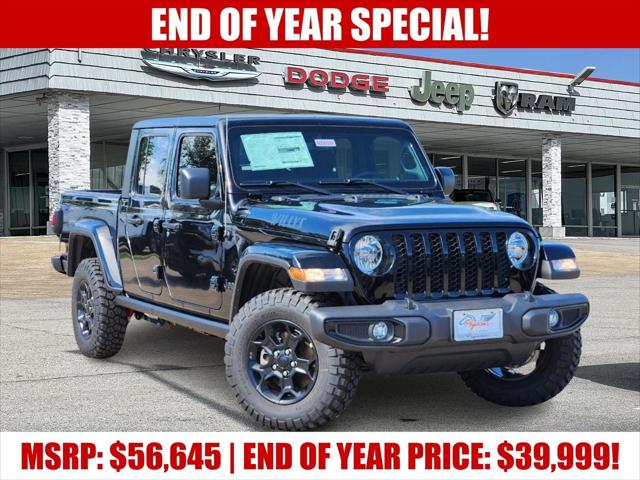 2023 Jeep Gladiator GLADIATOR WILLYS 4X4