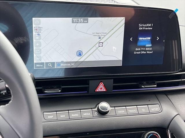 2025 Hyundai Elantra Hybrid Blue