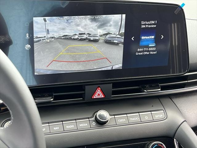 2025 Hyundai Elantra Hybrid Blue