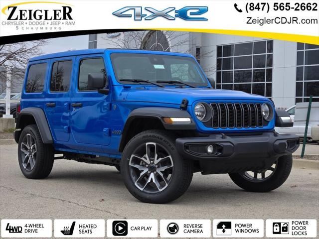 2025 Jeep Wrangler 4xe WRANGLER 4-DOOR SPORT S 4xe