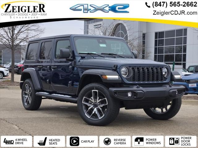 2025 Jeep Wrangler 4xe WRANGLER 4-DOOR SPORT S 4xe