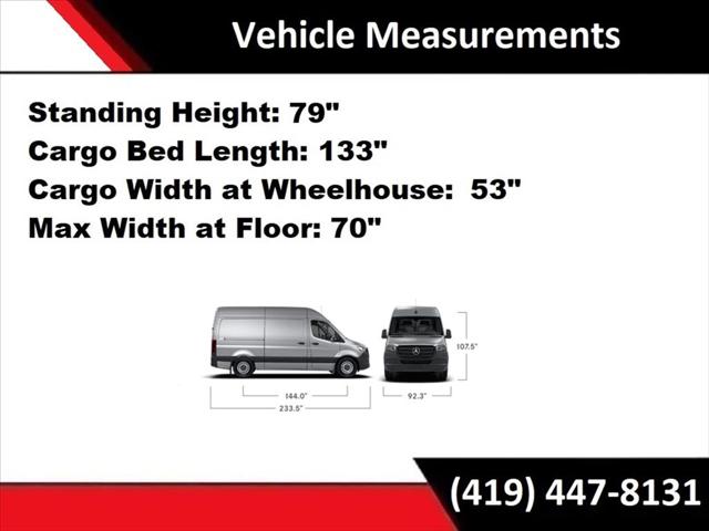 2025 Mercedes-Benz Sprinter 2500 Standard Roof 4-Cyl Diesel
